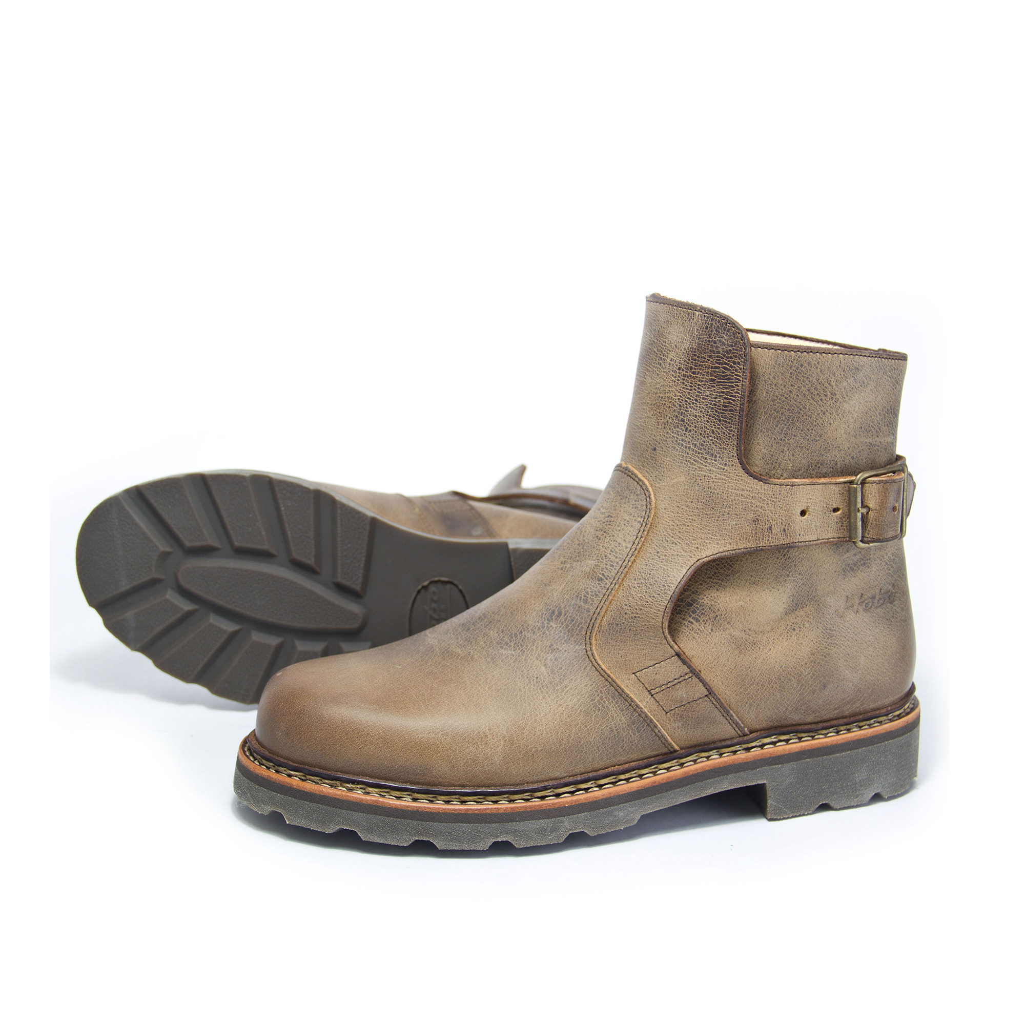 Worker Afghan  Workerboots crazy horse 